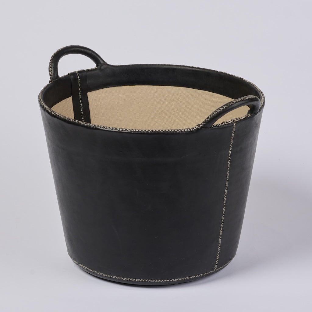 Small Leather Bin