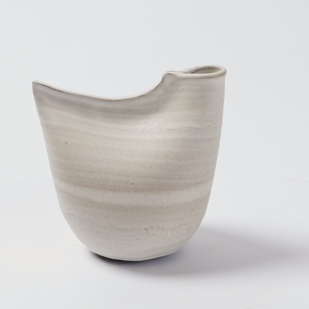Grey Bird Vase