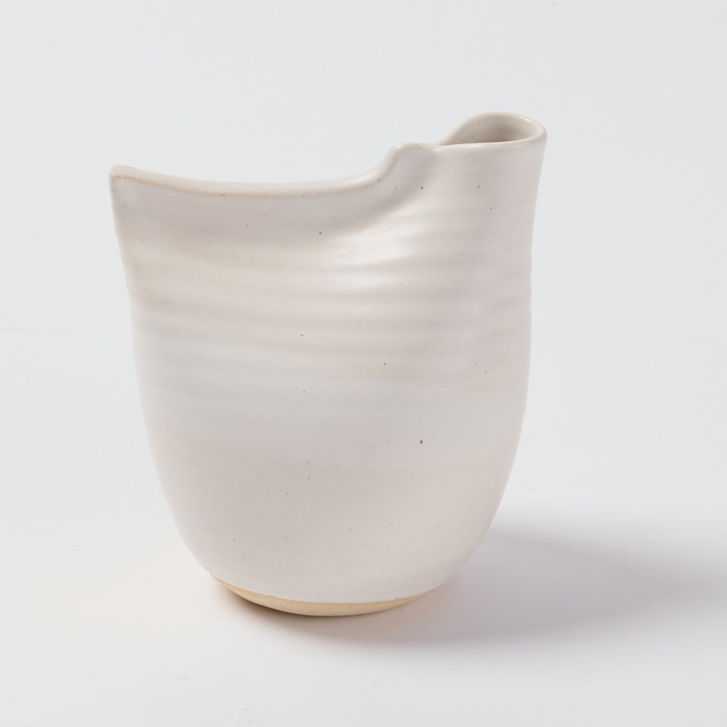 White Bird Vase