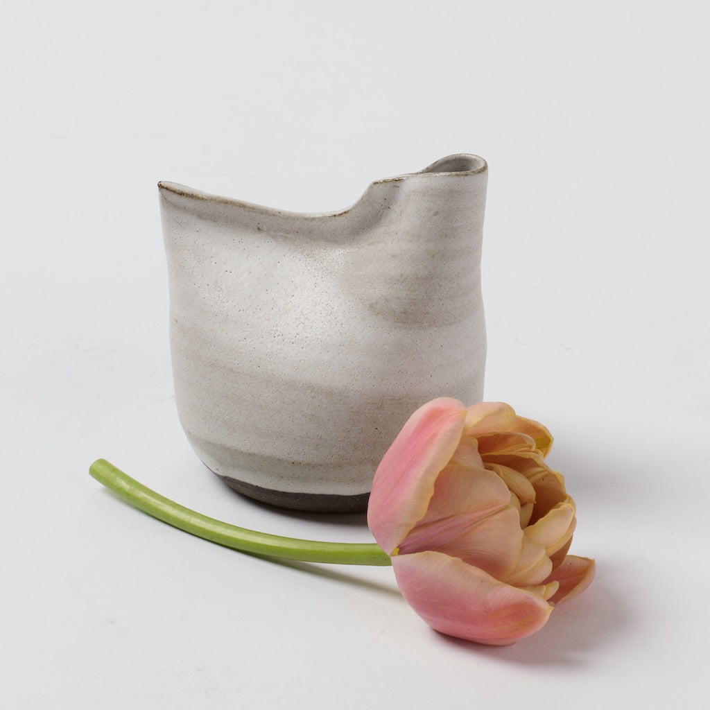 Grey Bird Vase