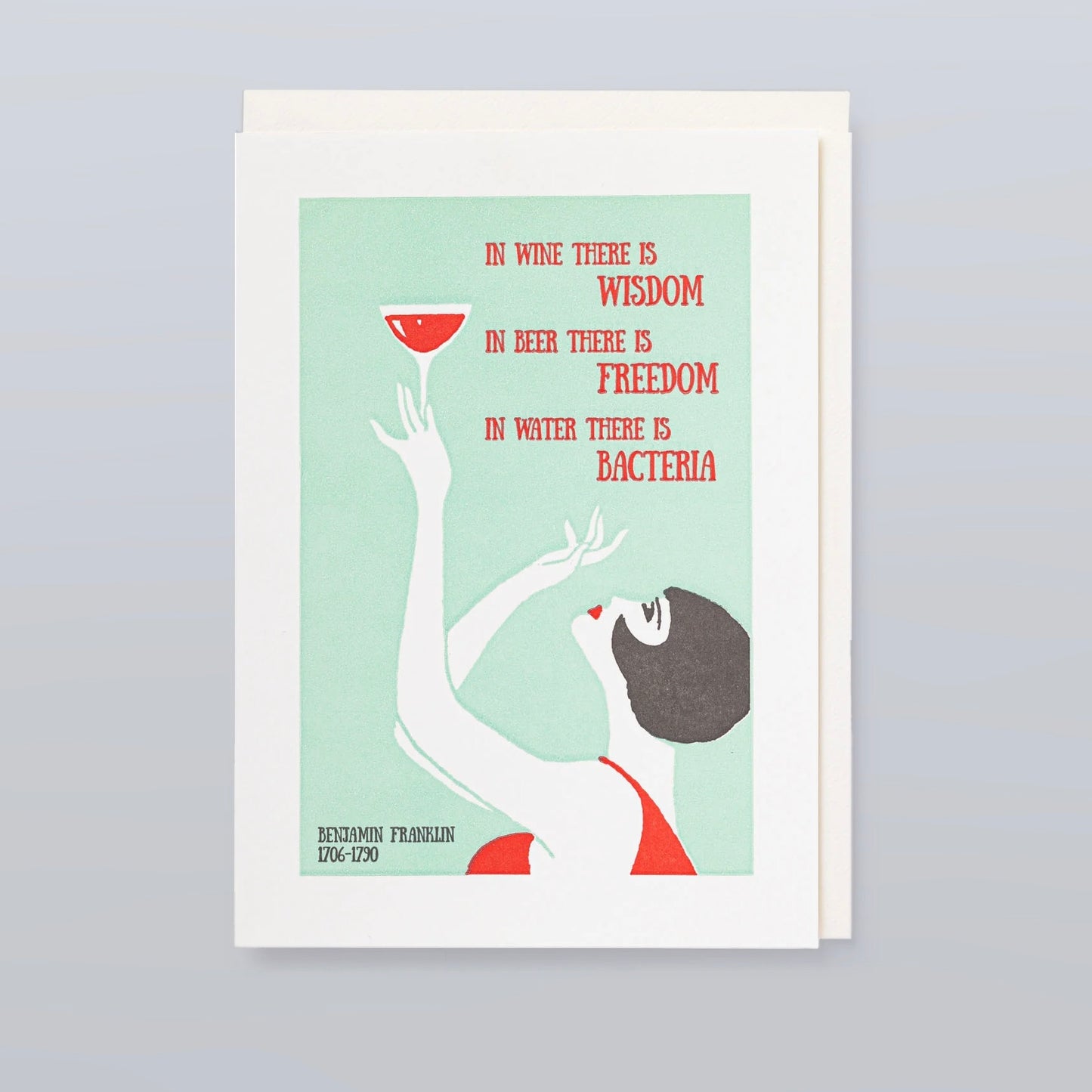 Letterpress Cards -- Medical Wisdom