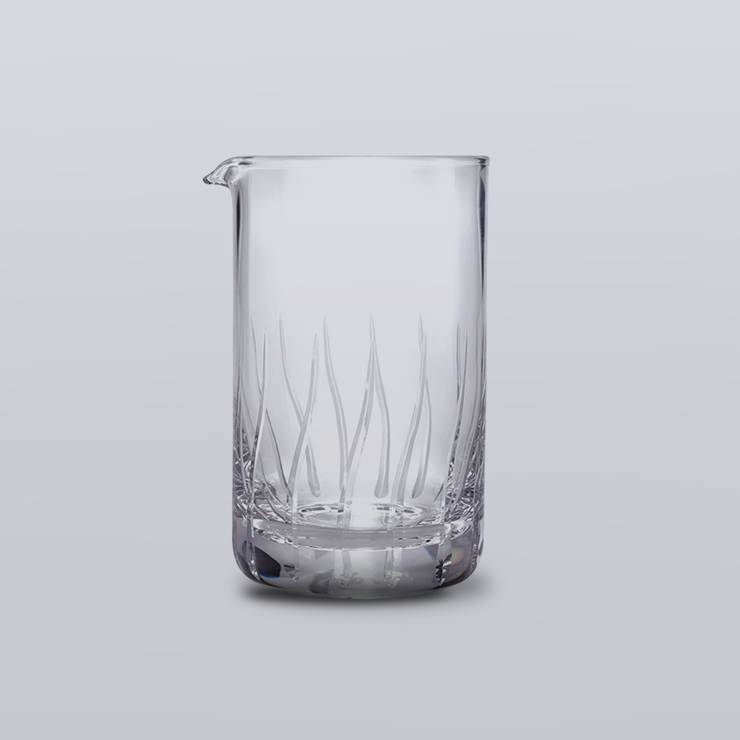 Mixing Glass Etch Pattern