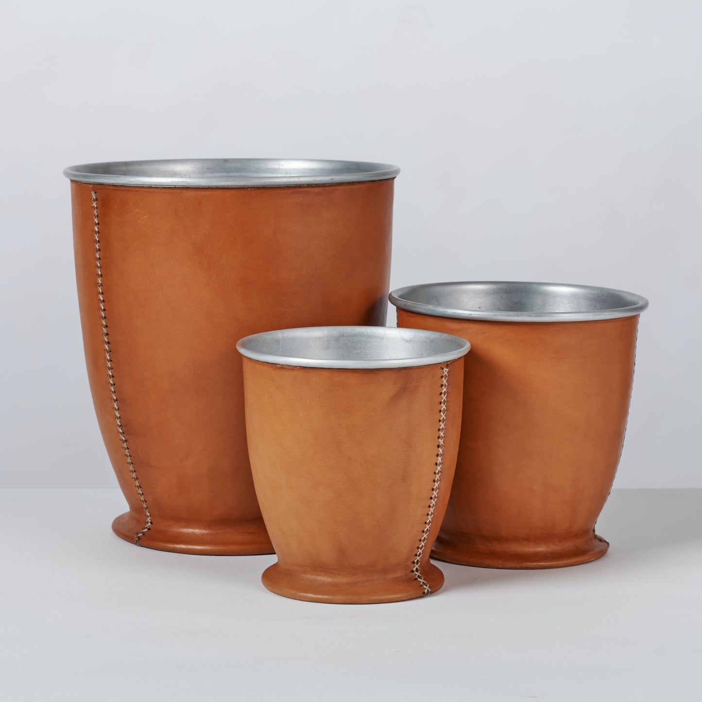 Natural Leather Cloche