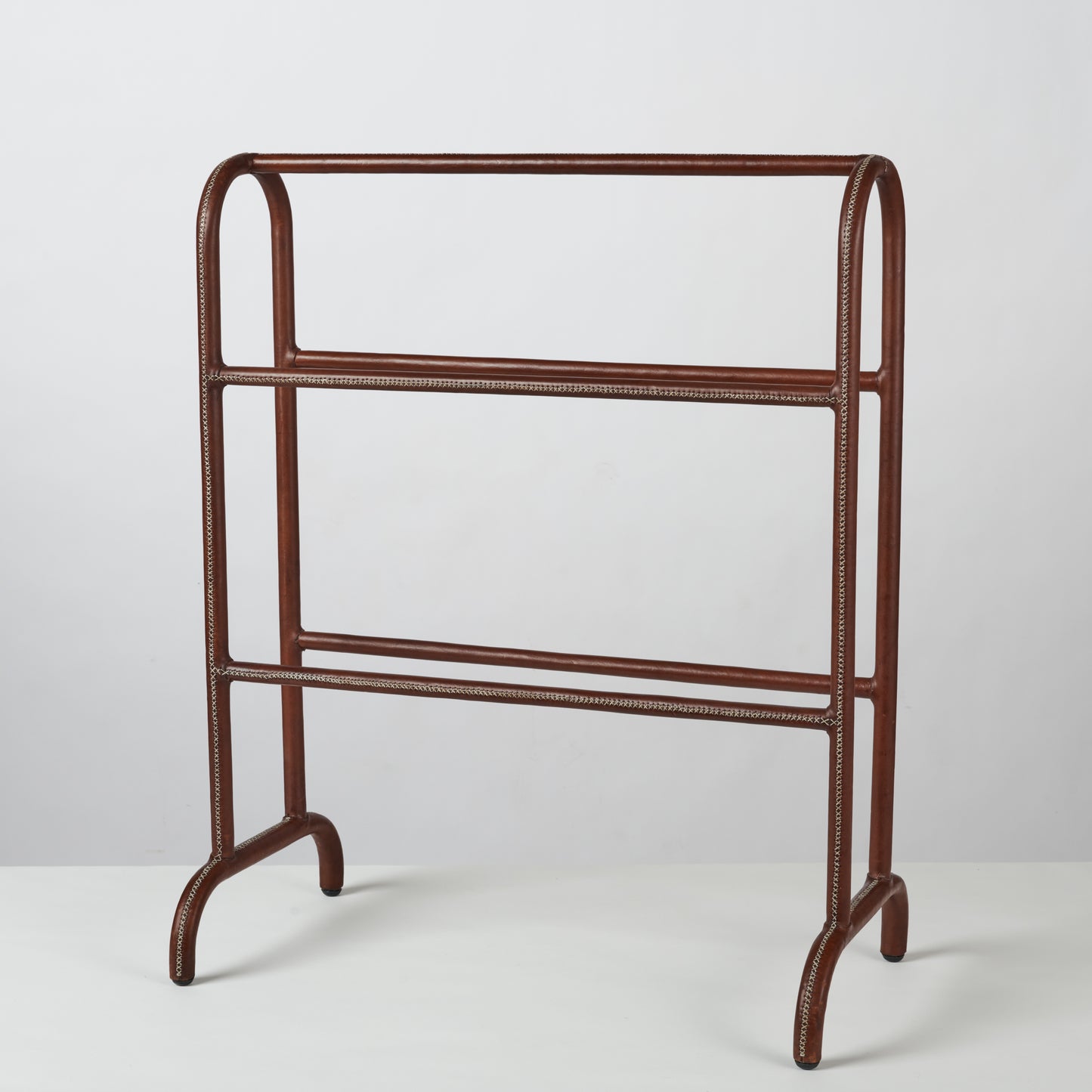Leather Blanket Holder -- Medium