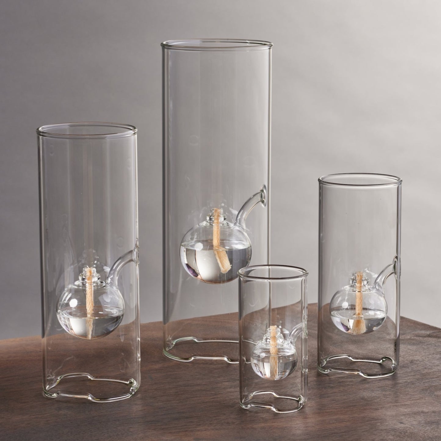 Hand-Blown Modern Oil Lamps