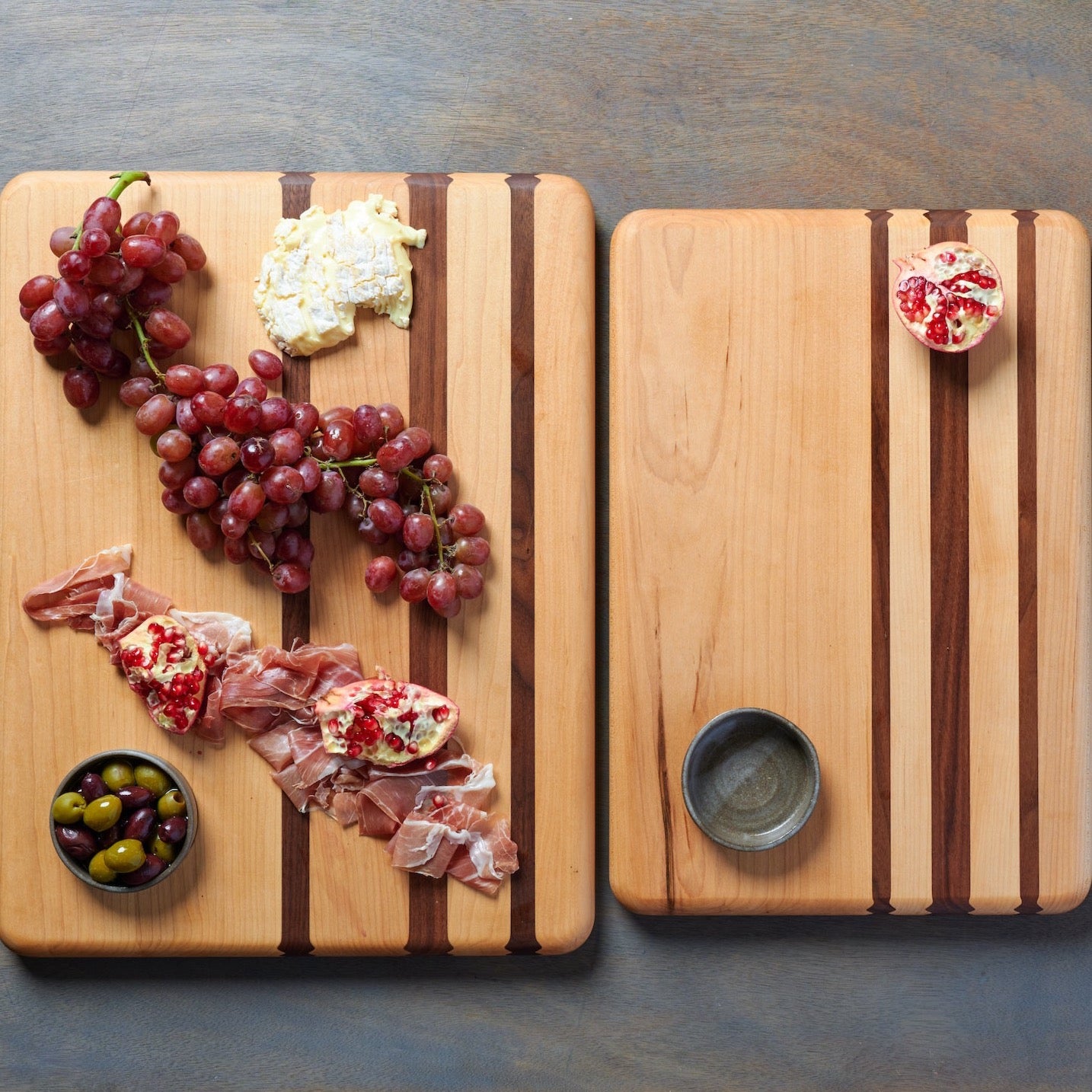 Charcuterie Board with Ramekin