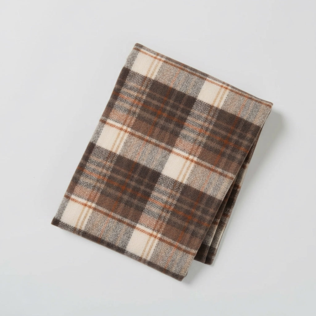 55" x 79" Wool Plaid Blanket