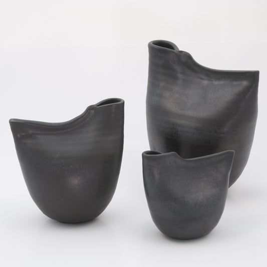 Black Bird Vase