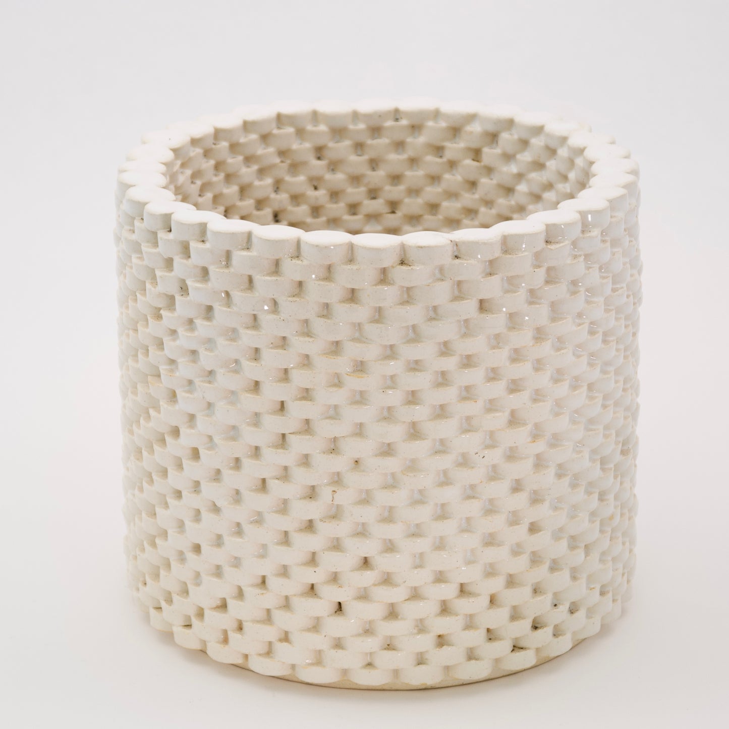Dot Vase White