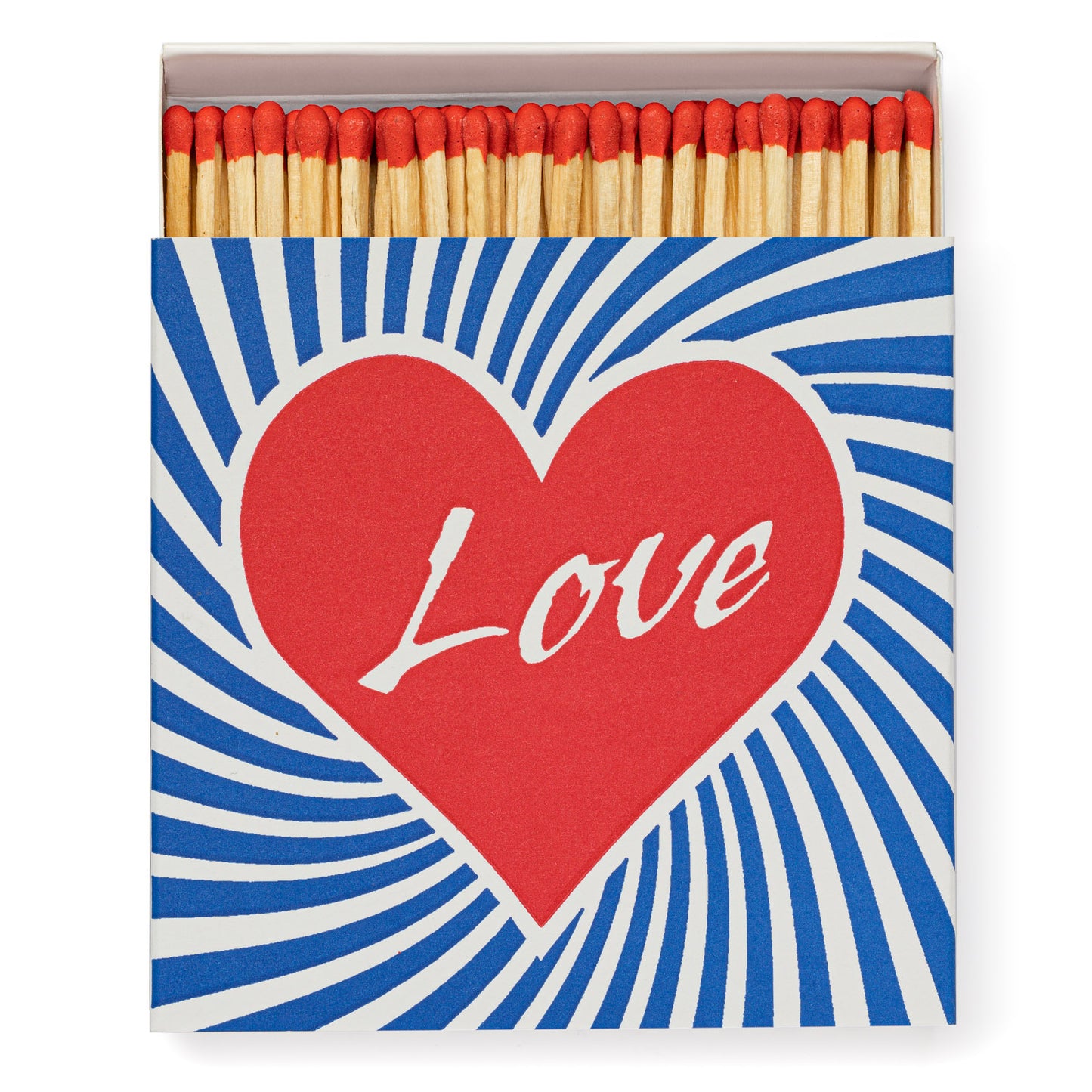 Matches | Square Box of Matches - Love