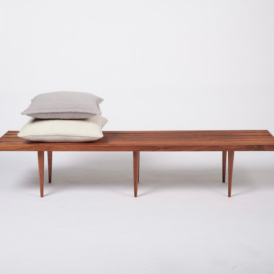 Cherry Slatted Bench
