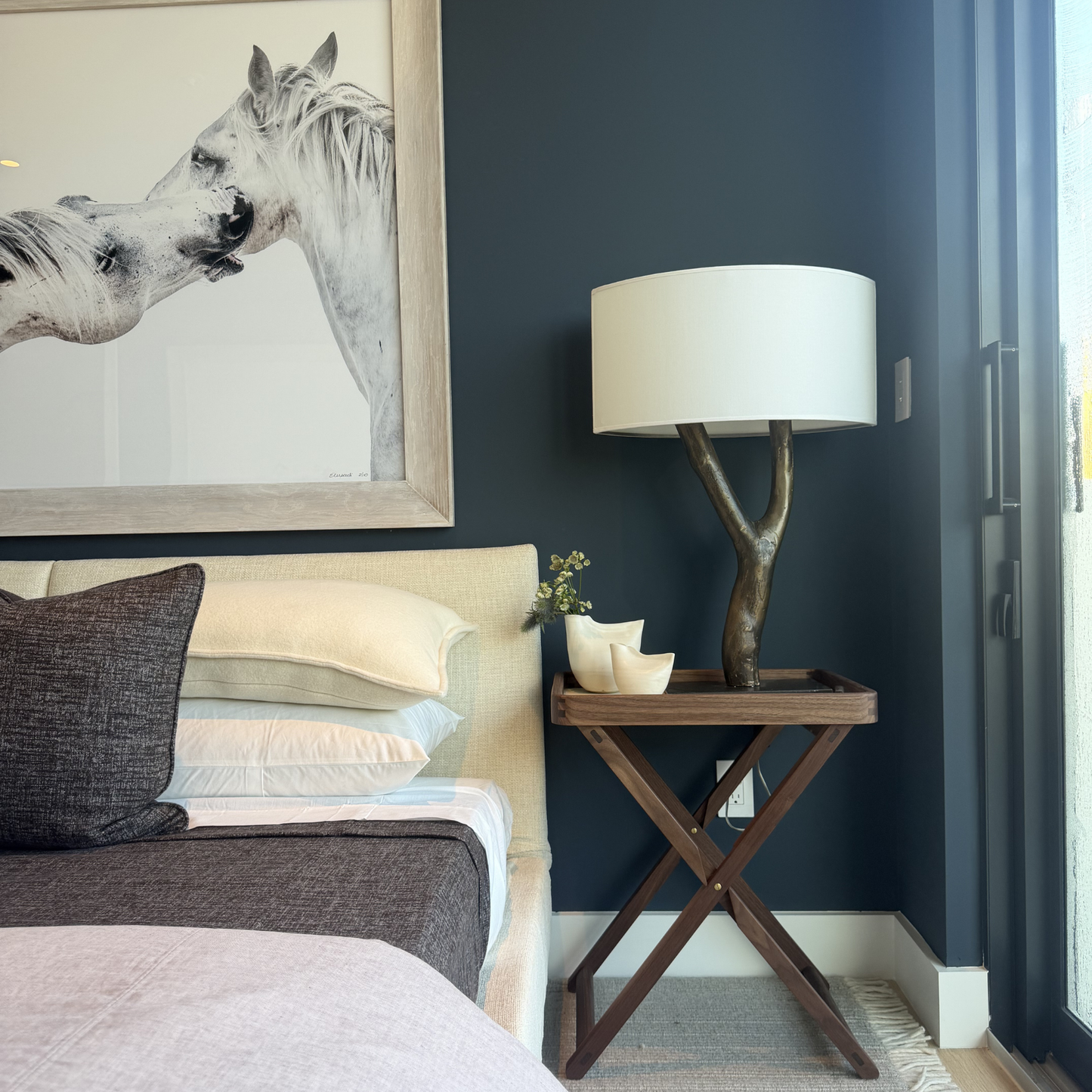 Side Table with Tray