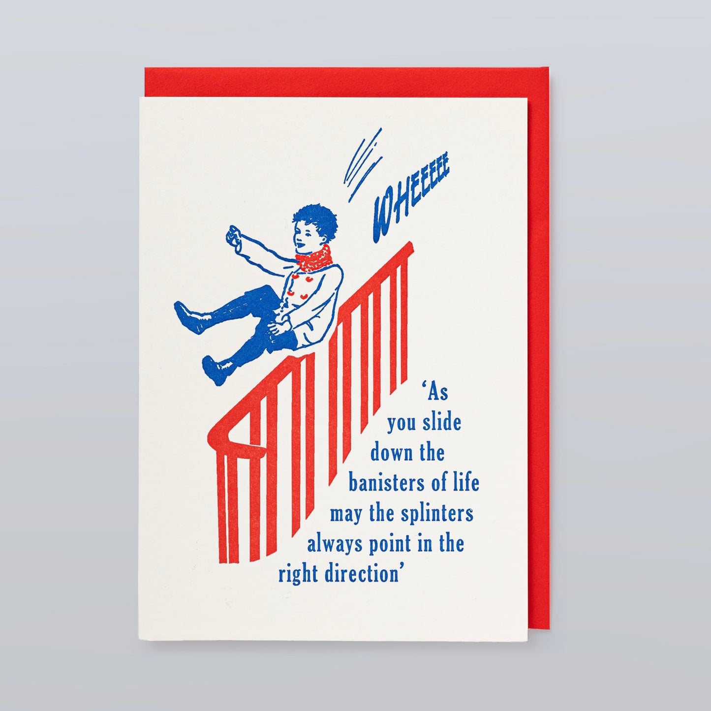 Letterpress Card - Banisters of Life