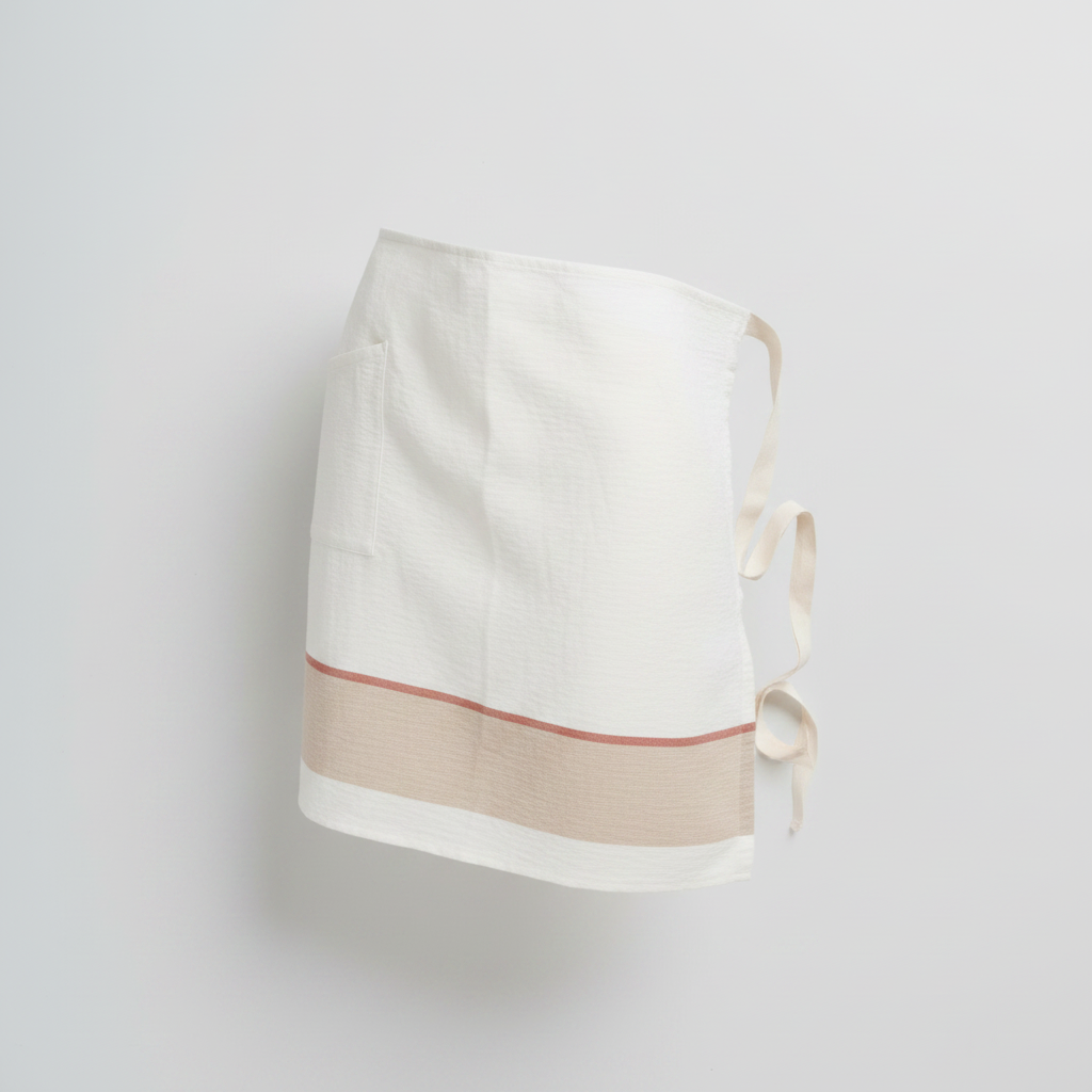 Bistro Apron - Belgian White