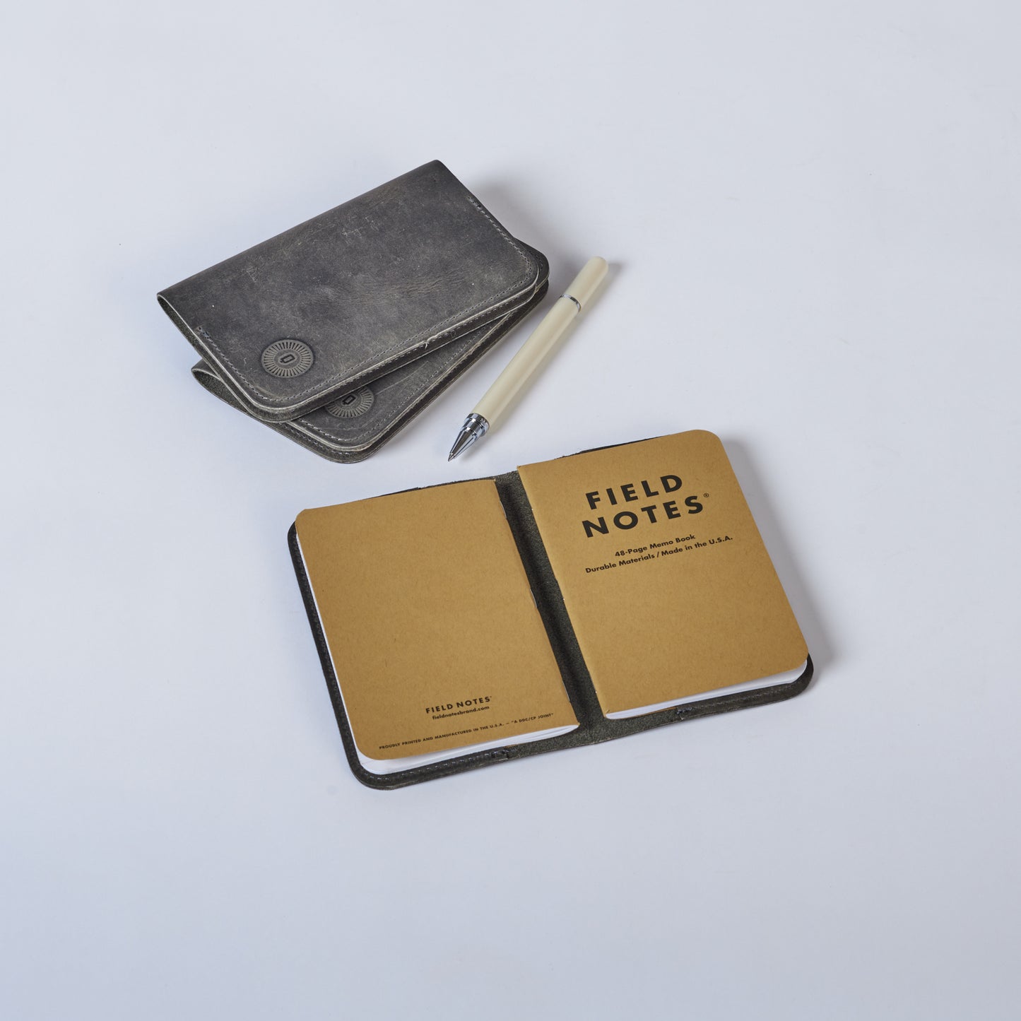 Leather note pad