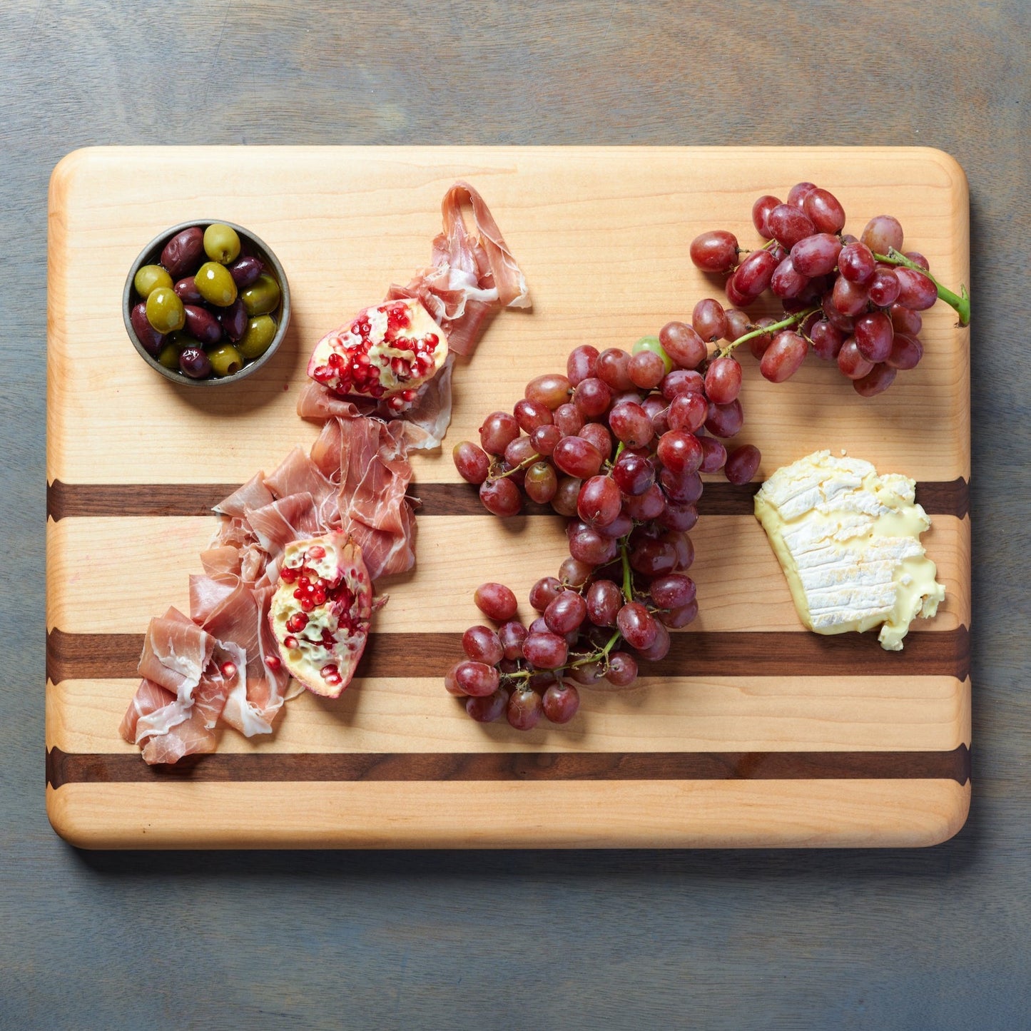 Charcuterie Board with Ramekin